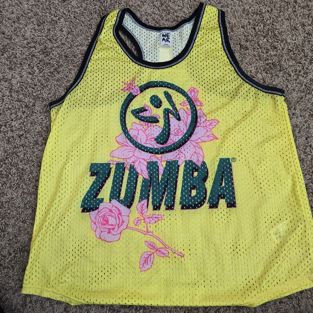 Zumab Jersey Tank Top | Size Large